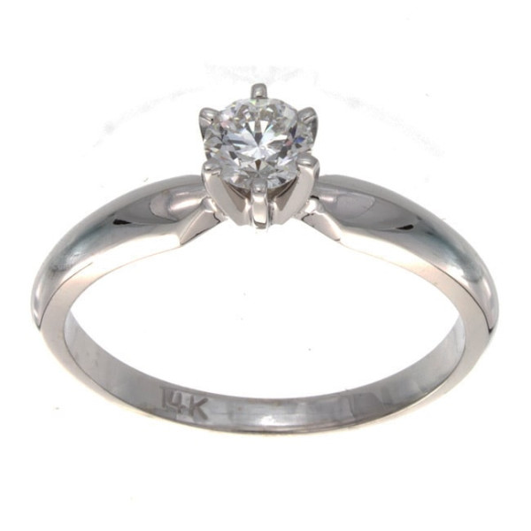 Shining Love: Yaffie Gold 1/3ct Certified Diamond Ring