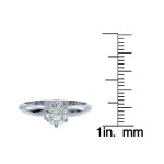 Yaffie Gold 3/4ct TDW Diamond Engagement Ring - Certified Beauty