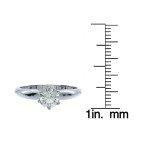 Certified 3/4ct TDW Round Diamond Engagement Ring by Yaffie Gold