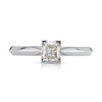Certified Diamond Engagement Ring with 3/8ct TDW by Yaffie Gold