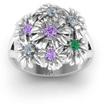Yaffie ™ Custom Made Full Bloom Personalised Ring