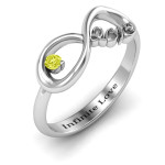 Yaffie ™ Custom Made Personalised Infinity Ring for 2015