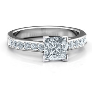 Personalised Janelle Princess Cut Ring - Custom Made By Yaffie™