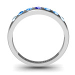 Yaffie ™ Custom-Made Personalised Gemstone Belt Ring Set for Gypsies