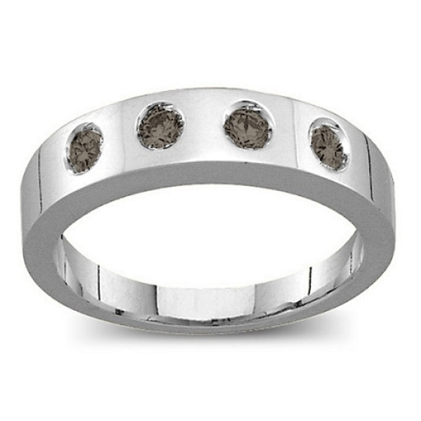 Yaffie ™ Customised Belt Ring Featuring 26 Round Stones - Personalised to Perfection