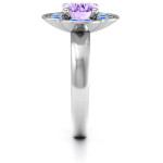 Yaffie ™ Custom Made Personalised Blossoming Love Engagement Ring