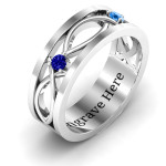 Yaffie ™ Custom Personalised Classic Fish Ring for Men