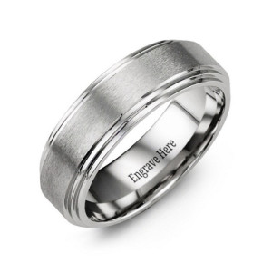 Yaffie ™ Custom Creates Personalised Contemporary Cobalt Ring