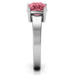 Yaffie ™ Custom-Made Personalised Cushion Cut Solitaire Ring