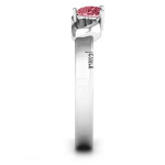 Yaffie ™ Custom-Made Darling Heart Wraparound Ring with Personalization