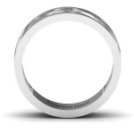 Yaffie ™ Custom Personalised Men Diadem Infinity Ring