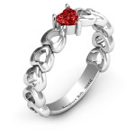 Yaffie ™ Custom-Made Personalised Enchanting Love Promise Ring