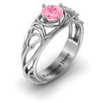 Yaffie ™ Customizable Enchanting Love Knot Ring - Personalised for You