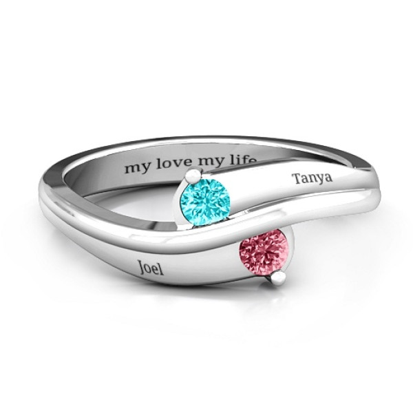 Yaffie ™ Custom-Made Personalised Eternal Enchantment Ring