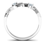 Yaffie ™ Custom Made Personalised Geometric Glamor Ring