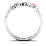 Yaffie ™ Custom-Made Personalised Infinite Bond Mum Ring