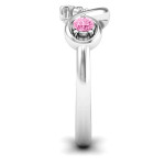 Yaffie ™ Custom-Made Personalised Infinite Bond Mum Ring