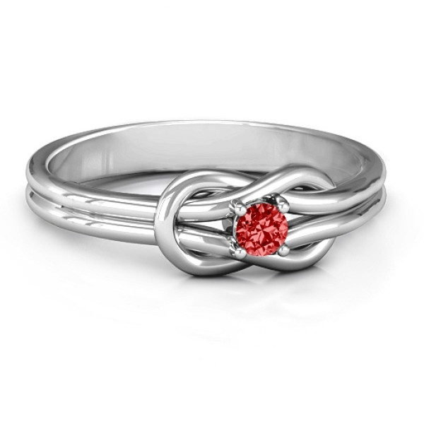 Yaffie ™ Custom Unique Love Knot Rings for Couples