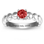Customizable Promise Ring with Personalised Love Story - Crafted by Yaffie ™