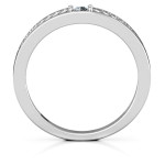Yaffie ™ Custom-Made Personalised Modern Elegance Band Ring
