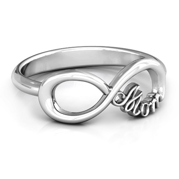 Yaffie ™ Custom Mom Infinite Love Ring - Personalised for You