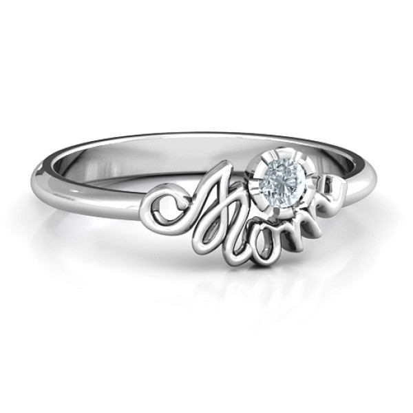 Yaffie ™ Custom Personalised Mom Reminder Ring