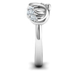 Customizable "Mum Infinite Love Ring with Gemstones" Created by Yaffie ™