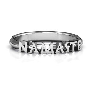 Yaffie ™ Custom Handmade Personalised Namaste Ring
