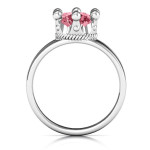 Yaffie ™ Radiant Royal Crown Ring - Personalised and Custom-Made