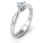 Custom-Made Sandra Solitaire Ring - Personalised by Yaffie ™ for Unique Style and Elegance