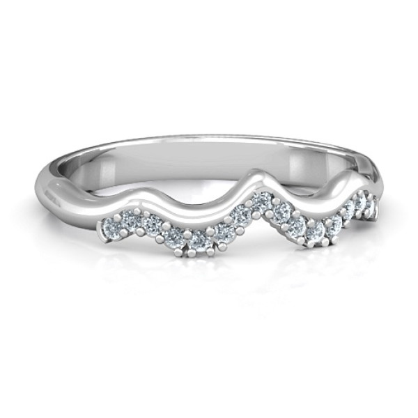 Yaffie™ Customised Solitaire Infinity Shadow Ring for a Personal Touch