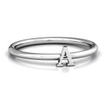 Yaffie ™ Custom Personalised Stackr AZ Ring for Your Unique Style