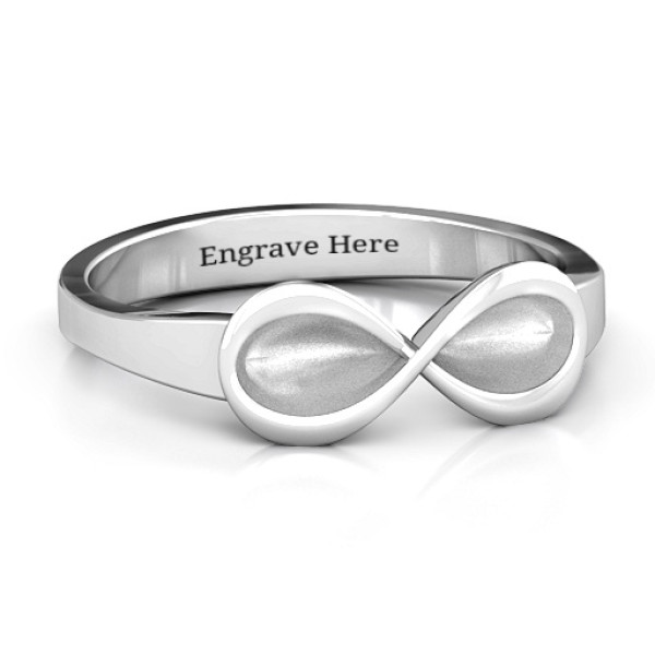 Yaffie ™ Custom Personalised Vogue Infinity Ring