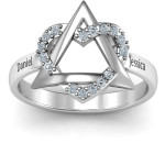 Yaffie ™ Crafts Custom Personalised Adoption Ring for You