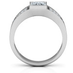 Yaffie ™ Custom-Made Personalised Bold Love Ring