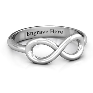 Yaffie™ Custom-Made Personalised Classic Infinity Ring