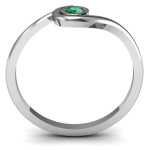 Customised Curved Bezel Ring - Handcrafted by Yaffie ™ with Personalization