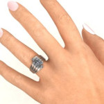 Yaffie ™ Custom Made Personalised Medusa MultiWave Ring