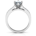 Yaffie ™ Custom Made Personalised Shining in Love Ring