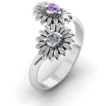 Yaffie ™ Custom Creates Personalised Sunflower Ring