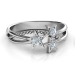 Yaffie ™ Personalised Starlight Ring - Handcrafted to Perfection