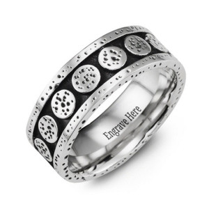 Yaffie ™ Custom Distinctive Cobalt Ring for Personalised Style.