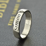 Yaffie ™ Customised Promise Name Ring - Tailored to Your Preferences