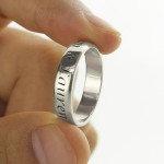Yaffie ™ Customised Promise Name Ring - Tailored to Your Preferences