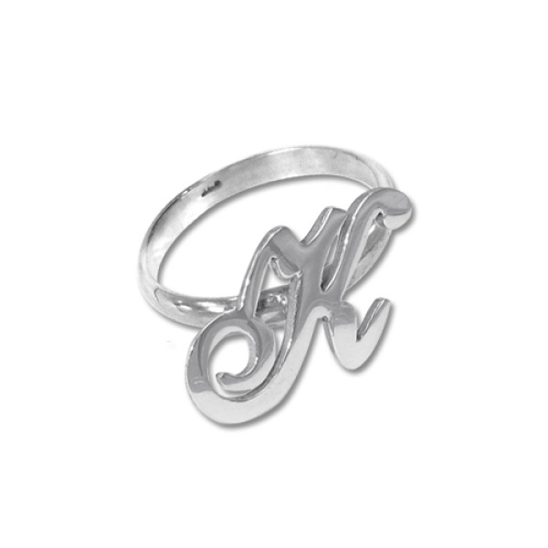Yaffie ™ Custom Personalised Initial Ring for You