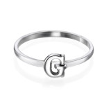 Yaffie ™ Custom Made Personalised Initial Ring