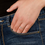 Yaffie ™ Custom Made Personalised Initial Ring