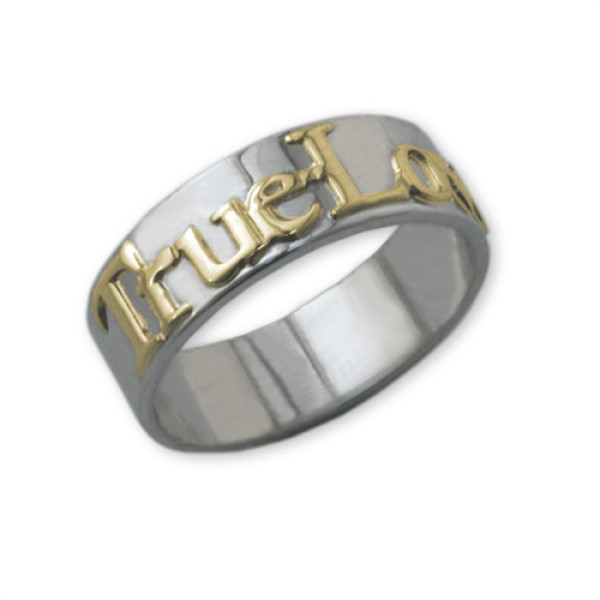 Yaffie ™ Custom-Made Promise Ring with Personalization
