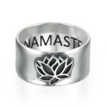 Yaffie ™ Custom Personalised Lotus Flower Ring to Perfection
