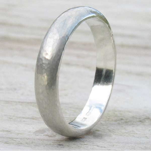 Yaffie ™ Custom Handmade Hammered Ring - Personalised to Perfection